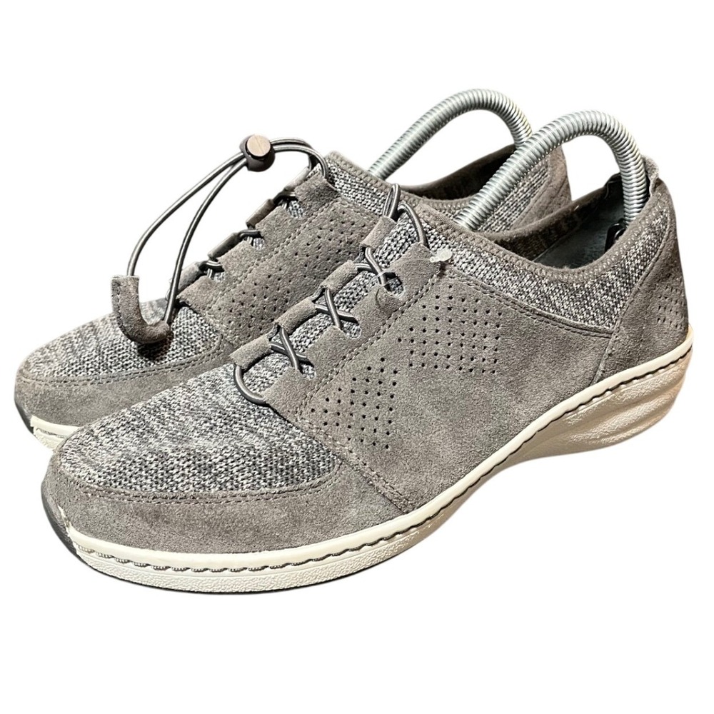Aetrex Women Casey Bungee Slip On Arch Support Slip Resistant Shoes Size 8.5